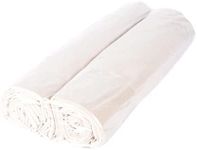 100% Natural Cotton Muslin Fabric - 63in Wide X 3yds Long(Medium Weight) - 2 Pack