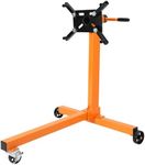 GarveeTech Steel Rotating Engine Stand with 360 Degree Rotating Head - Tight and Secure, Movable and Lockable, 750 Lbs Capacity, Securely Holds Most Foreign & Domestic Engine Blocks