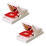 The Big Cheese Easy to Set Ultra Power Rat/Rodent Traps, Quick Results & Instant Kill for Indoor & Outdoor Use - Twin Pack