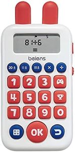 beiens Learning Toys for 4+ Year olds, Math Games, Educational Toys for Addition, Subtraction, Division and Multiplication Game, Electronic Math Flash Cards