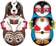 Sno-Storm 36in Foam Winter Kiddy Snow Sled 2-Pack, Multi Character, (AZ21-SBSL360-2PK)
