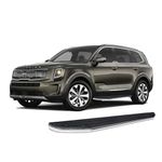 Black Horse Premium Running Boards Black Compatible with 2020-2023 Kia Telluride|2020-2023 Hyundai Palisade-PR-K376