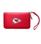 Little Earth 300901-CHIE-LRED: Kansas City Chiefs Zip Organizer Wallet Pebble