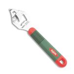 Sell by IndiaCartNew : Glare Stainless Steel Bottle Opener Cum Tin Puncturer/Cutter (Red)