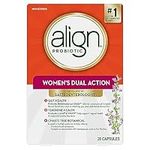 Align Probiotic, Women's Dual Action, Multi-Strain Probiotic, with Chaste Tree, Soothes Occasional Abdominal Discomfort, Gas, Bloating, 28 Capsules