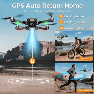 H11 4K EIS GPS Drone with Camera – Brushless Quadcopter, 45min Flight, 2 Batteries, Under 249g