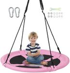 COSTWAY Saucer Tree Swing, 40 Inch/