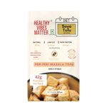 HEALTHY VIBES MATTER SOYA TOFU PANEER (Pack of 2) | PERI PERI Flavour Blast (200GM Each ) (Ambient Storage| Dairy & Gluten Free| High Fiber | No Preservatives & Additives) (2)