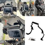 EKSED Motorcycle Navigation GPS Bar Mount Bracket for H-Arley Pan America 1250 / PA1250 1250S / PA1250S 2021 2022 2023 Expansion Crossbar Mobile Phone Stand Holder Support 1250 S Accessories, Black