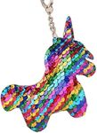 CrownOfRibbons Unicorn keyring with