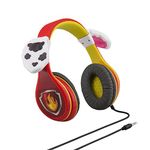 Paw Patrol Marshall Kids Headphones, Adjustable Headband, Stereo Sound, 3.5Mm Jack, Wired Headphones for Kids, Tangle-Free, Volume Control, Foldable, Headphones Over Ear, Frustration Free Packaging