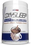 EHPlabs OxySleep Collagen Peptides Powder Night Time Shred - Promotes Deep Sleep & Shredding, Skin, Bones & Muscle Support, Pasture-Raised Bovine Collagen, Type I & III, 30 Servings (Hot Cocoa)