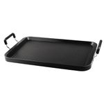 Vayepro Stove Top Flat Griddle,2 Burner Griddle Grill Pan for Glass Stove Top Grill,Aluminum Pancake Griddle,Non-Stick Top Griddle for Gas Grill, Double Burner Griddle For Camping/Indoor