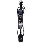 FCS Longboard 9' Calf Leash - Black