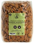 Veggy Duck - Italian Natural Raw Whole Almonds (1Kg) - Premium Natural Whole Almonds from Sicily