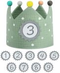 URAQT Birthday Crown for Kids, Reus