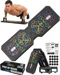 HAVENITY Push Up Board Fitness, Foldable 20 in 1 Push Up Bar at Home Gym, Multi-Functional Pushup Stands for Chest Muscle Exercise, Pushup Stands for Strength Training Portable Exercise Equipment for Men & Women
