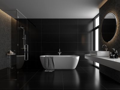 Airflow QT100 B Extractor Fan – Black Bathroom Ventilation