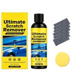 NanoPolix Scratch Remover, Eliminate All Car Scratches in 60 Seconds, Nano polix Scratch Remover, Quick Fix Removal Paste for Deep Scratches, Long-Lasting Protection, All Paint Colors Polishing Kit