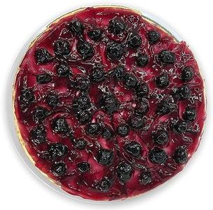 Andy Anand Luxurious 9" Blueberry Cheesecake - Handcrafted with Fresh California Cream Cheese, Real Vanilla, and Juicy Blueberries, 2 lbs of Creamy, Decadent Dessert