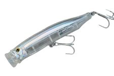 momolures - ULTIMA POPPER 120 30g Floating lure for Bass, Seabass, Bluefish fishing (NR-CLEAR)