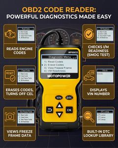 MOTOPOWER OBD2 Scanner – Universal Car Diagnostic Tool