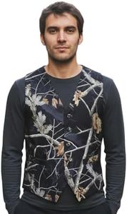 HBDesign Mens Fashion Vests Outerwear Camouflage Color