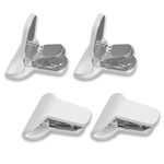 Fresh Ideas Comforter Clips for Duvet Covers, Helps Prevent Blanket from Bunching or Shifting, 4-Pack