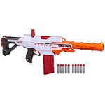 Nerf Ultra Strike Motorized Blaster, 10 Nerf AccuStrike Ultra Darts, 10-Dart Clip, Compatible Only with Nerf Ultra Darts