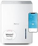 Pro Breeze® 30L/Day Smart Dehumidifier with Wifi Smart App Control, Digital Humidity Display, Continuous Drainage, 24 Hour Timer and Auto Defrost Function, Ideal for Damp and Condensation