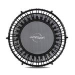 JumpSport 220 Fitness Rebounder Mini Trampoline for Home Cardio Fitness, Black