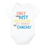 Lillypupp Funny pregnancy announcment gift for brother | Promoted to Chachu baby coming soon reveal idea for family.