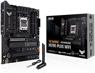 ASUS TUF Gaming X670E-PLUS WiFi Motherboard Socket AMD AM5 (Ryzen 7000, ATX, PCIe 5.0, DDR5 Memory, 4X M.2, WiFi 6E, USB 3.2 Gen 2x2 Type-C, Aura Sync)