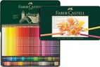 Faber-Castell Polychromos Artists' Color Pencils - Tin of 120 Colors - Premium Quality Artist Pencils