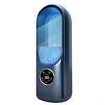 Bladeless Fan with Air Purifier and Humidifier, 6-Speed For Ultra-Quiet Tower Fan with For Smart Timer, 90° Oscillation, LED Touch Control for Bedroom Living Room Office(Blue)