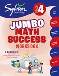 4th Grade Jumbo Math Success Workbook: 3 Books in 1 --Basic Math; Math Games and Puzzles; Math in Action; Activities, Exercises, and Tips to Help Catch Up, Keep Up, and Get Ahead