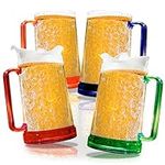 Beer Mugs with Gel Freezer 16 oz, D