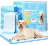 Powools Extra Large Puppy Pads 86 x 70 cm, Pack of 50, Pee Pads for Dogs Potty Training with Leak-Proof Quick-Dry Design, 6-Layer Puppy Training Pads
