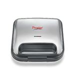 Prestige PSDP 03-SS 750 W Sandwich Toaster with Fixed & Deep Sandwich Plates(Black, Non-Stick Coated)