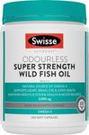 Swisse Ultiboost Odourless Super Strength Wild Fish Oil 200 Capsules