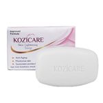 Kozicare Kojic Acid Soap & Glutathione Soap | Bathing Soaps | Bath Soap for Men & Women | Body Tan Removal Soap | Remove Dark Spots & Hyperpigmentation | For Glowing Skin | Soaps for Bath - 75Gm