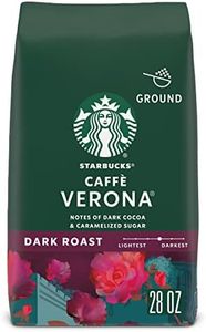 Starbucks Ground Coffee, Dark Roast Coffee, Caffè Verona, 100% Arabica, 1 bag (28 oz)