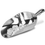 Aluminium Ice Scoop 38oz - Large Ice Cube Scoop