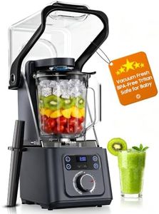 Professional Commercial Vacuum Blender, Freshness Locked In by Vacuum Technology, 2026 Upgraded 3000W/4HP Peak Power, 72oz Eastman Tritan Cup, Milkshake, Smoothie, Nut Milk, Hot Soup, NSF Certified