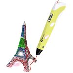 3IDEA Upgraded 3D Pen for Teens, Adults & Creators, for Innovative 3D Printing (Yellow)