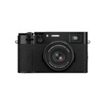 Fujifilm X100VI 40.2 MP Mirrorless Camera with Fixed 23mmF2 Lens (APS-C X-Trans CMOS 5 Sensor, X-Processor 5, Hybrid Viewfinder, LCD Tilt Touchscreen, Face Detection AF, 20 Film Simulations - Black