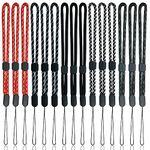 AFUNTA Adjustment Lanyard, 15 PCS Lanyards for Keys Colorful Wrist Lanyards Phone Lanyard Wrist Strap, for GoPro, Camera, Cellphone & Other Portable Items