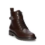 Lauren Ralph Lauren Elridge Lug Sole Boot, Chestnut Brown, 4 UK