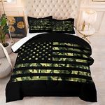 NINENINE American Flag Comforter Be