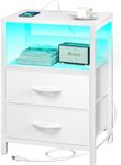 Yoobure Nightstand with Charging St